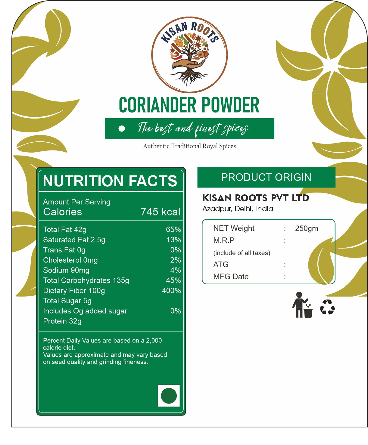 Coriander powder (Dhaniya Powder) - Image 2